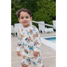 Disney Mickey Mouse Donald Duck Goofy Toddler Boys French Terry Sweatshirt & Shorts White 2t : Target Lion King Toys, Sweatshirt Shorts, Mickey Mouse Characters, Mickey Mouse Donald Duck, Baby Mine, Mickey Mouse Sweatshirt, Mickey Mouse Clubhouse, Disney Lover, Shorts White