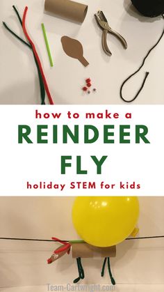 Flying Reindeer: Christmas STEM for Kids - Team Cartwright Reindeer Stem, Christmas Learning Activities, Stem Kids, Christmas Stem Activities, Holiday Stem, Christmas Learning, Holiday Science, Flying Reindeer, Christmas Science