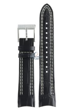 Seiko L087011J0 Watch band SNAE95 & SNAF01 black leather 21 mm - Sportura Formal Black Watch Bands With Stainless Steel Clasp, Formal Black Watch Bands With Bracelet Strap, Black Leather Strap Watch Band For Formal Occasions, Formal Black Leather Strap Watch Bands, Watch Band Bracelet, Grand Seiko, Seiko Watches, Band Bracelet, Watch Strap