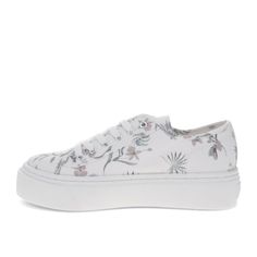 Elevate your everyday style with the Levi's Womens Dakota Floral Printed Twill Lowtop Sneakers. These charming sneakers feature a vibrant Garden Floral print that adds a touch of whimsy to any ensemble.

- Gender: Female
- Age Group: Adult
- Material: Canvas twill
- Color: Garden Floral print
- Size: 8

Designed with comfort in mind, these sneakers boast a cushioned footbed and a durable TPR outsole to keep your feet comfortable and supported throughout the day. The classic lowtop silhouette, co Casual Low-top Floral Print Sneakers, Floral Print Textile Lace-up Sneakers, Floral Print Textile Sneakers For Spring, Low-top Canvas Platform Sneakers For Spring, Textile Sneakers With White Sole For Spring, Casual Spring Platform Sneakers With Perforated Toe Box, Spring Textile Platform Sneakers With Rubber Sole, Spring Streetwear Platform Sneakers In Textile, Textile Low-top Sneakers With Floral Print