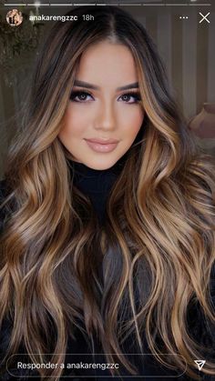 Balayage Hair Caramel, Brunette Balayage Hair, Brown Hair Balayage, Honey Hair, Balayage Brunette, Hair Color Balayage