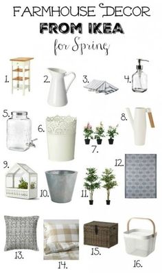 farmhouse decor from ikea for spring