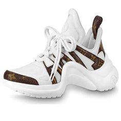 (WMNS) LOUIS VUITTON LV Archlight Sports Shoes White 1A43KV (SNKR/Casual/Low Top/Women's/Classic) Lv Archlight Sneaker, Archlight Sneaker, Outfits To Wear, Gold Ounce, Luxury Sneakers, Quality Assurance, Louis Vuitton Monogram, Spring Summer, Monogram