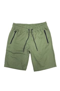 LOUNGE SWEAT SHORTSELASTIC WAISTDRAWSTRINGZIPPER POCKETSSINGLE BACK VELCRO CLOSURE POCKETREGULAR FIT55 COTTON, 45 POLYESTER, 5 SPANDEXMade In: Imported Casual Shorts With Zipper Closure, Cotton Shorts With Zipper Closure, Green Shorts With Pockets For Leisure, Green Leisure Shorts With Pockets, Green Leisure Athletic Shorts, Grey Camo, Lounge Shorts, Sweat Shorts, Swimwear Accessories