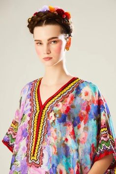 Shop for Rajdeep Ranawat Multi Color Kaliza Silk Floral Pattern Kaftan for Women Online at Aza Fashions Rajdeep Ranawat, Kaftan For Women, Fashion App, Fabric Silk, Aza Fashion, Sleeve Type, Floral Pattern, Types Of Sleeves, Multi Color