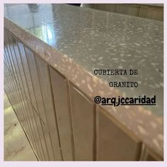 an image of a counter top that looks like granite