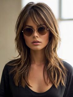 Long Hairstyles With Fringe Bangs, Haircuts For Medium Length Hair, Layered Haircuts For Medium Hair, Haircuts For Medium Hair, Long Hair With Bangs, Hair Color And Cut, Long Layered Hair, Haircuts For Long Hair, Haircuts With Bangs