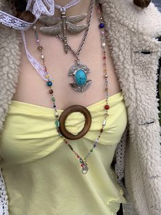 70s Aesthetic Jewelry, Earthy Outfits, Spring Fits, Cute Fit, Jewelry Style, Jewelry Lookbook, Hippie Outfits, Dream Jewelry