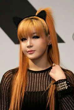 Park Bom 2ne1, Yang Hyun Suk, Jenny Park, Sunset Girl, K Pop Star, Orange Hair, Christina Aguilera, Mariah Carey