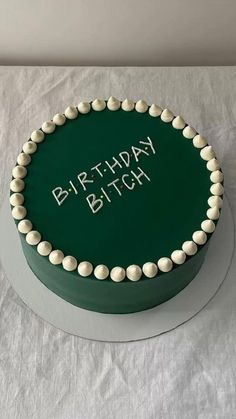 Cakes inspiration in 2022 | Mini cakes birthday, Creative birthday cakes, Simple cake designs Green Birthday Cake, Party Crackers, Buttercream Decorating, Green Birthday, Funny Birthday Cakes, Simple Cake Designs, Mini Cakes Birthday, Creative Birthday Cakes, Simple Birthday Cake