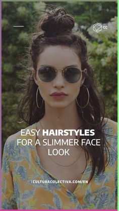 With these amazing hairstyles, you won’t need any contouring to make your face look slimmer. Hairstyles To Make Face Slimmer, Hairstyles To Slim Your Face, Hairstyles To Make Your Face Slimmer, Hairstyle For Black Hair, Black Hair Hairstyles, Wavy Hair Hairstyles, Egyptian Hairstyles, Hairstyle Short Hair, Hairstyles For Wavy Hair