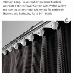 an ad for the bathtub and shower curtain company, which has been featured on its website