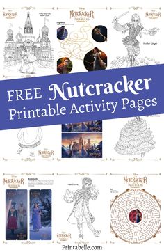 the nutcrackerer printable activity page for kids