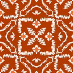 an orange and white abstract design