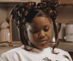 90s Birthday Hairstyles, 90s Pigtails Black Women, Baps Photoshoot, 99s Hairstyles Black Women, 2000s Hair Styles Black Women, 90’s Loc Styles, 1990s Hairstyles Black Women, Early 2000s Black Hairstyles, 00s Hairstyles For Black Women