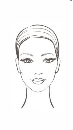 a woman's face is shown in black and white, with the words how to draw