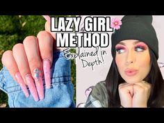 💗LAZYGIRL METHOD FOR BEGINNERS (Explained in Depth) Using XXL Full Cover Nails | Ohuhu Polygel Kit - YouTube Poly Gel For Beginners, Polygel Nail Kits For Beginners, Polygel Nail, Cover Nails, Poly Gel, Polygel Nails, Nail Art Videos, Lazy Girl, Girls Nails