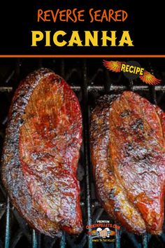 Reverse Seared Picanha Steaks Picanha Steak, On The Smoker, Smoked Meat, Recipe Dinner, Meat Cuts