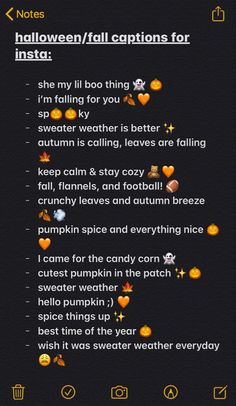 an image of halloween captions for insta