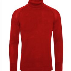 High Quality Fabric: Lightweight & Breathable, Cotton Blend Fabric Provides A Soft And Comfortable Wearing Experience. Stylish Design: Men’s Premium Turtleneck Long Sleeve, It Is Also A Thermal Sweater. Slim Fit, Solid Color. Occasion: Various Colors, Lightweight, Perfect To Be Worn With A Sport Jacket, Suit, And Jeans. Garment Care: Gentle Wash 30c, Do Not Bleach, Do Not Dry Clean, Cool Iron, Reverse To Wash, And Iron Size Suggestion: These Are Slim And Tight Fitting, If You Are Not Used To Sli Red Winter Sweater With Ribbed Cuffs, Casual Fitted Red Turtleneck, Casual Red Fitted Turtleneck, Red Sweater With Ribbed Collar For Fall, Casual Red Long Sleeve Turtleneck, Red Winter Tops With Ribbed Cuffs, Red Long Sleeve Casual Turtleneck, Red Turtleneck Sweater For Fall, Red Long Sleeve Turtleneck For Fall