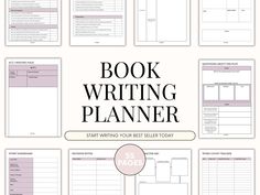 the book writing planner is an easy way to organize your books