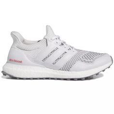 the adidas ultraboost running shoe in white