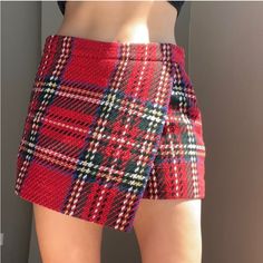 Barbara Bui Plaid Winter Mini Skort/Skirtoriginally 615$! Need To Sell Because I Need The Money Or Else I Would Keep, Asking 125 Or Best Offer. Thanks! Fabric Is Thick And Well Made With No Stretch. Please Send An Offer And I’ll Most Likely Accept, Try Me! Chic Plaid Mini Skirt Bottoms, Chic Plaid Skirt, Chic Skirt-style Shorts For Fall, Fitted Short Skirt For Fall, Short Fitted Fall Skirt, Chic Plaid Lined Skirt, High Waist Plaid Skort, Trendy Short Fall Skirt, Plaid Fitted Mini Skirt