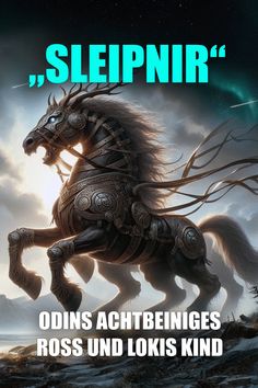 Odins Ross, Sleipnir, und was Loki damit zutun hat - nordische Mythen und Göttersagen Loki, Vikings, Tattoos, Pins