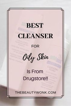 This cleanser works great for people who have oily, sensitive skin that also helps to remove blackheads and acne. And it's from the drugstore? #oilyskin #drugstorebeauty Oily Skin Cleanser, Combination Skin Face Wash, To Remove Blackheads, Oily Sensitive Skin, Normal Skin Type, Drugstore Skincare, Skin Regimen, Skin Cleanser