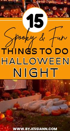 15 Spooky & Fun Things to do Halloween Night - Halloween Night Ideas! Things To Do Halloween, Halloween Night Ideas, Things To Do On Halloween, Scary Movie Marathon, Halloween Date, Creative Costume, Halloween Eve, Halloween Movie Night, Traditions To Start