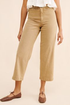 Rent Emmett Garment Dye Wide Leg Cropped Pants from Nuuly. Pick 6 items for $98/month. Free shipping + returns. Beige Cropped Cotton Pants, Beige Cotton Cropped Pants, Beige Cropped Leg Wide Pants In Cotton, Beige Cropped Wide Leg Cotton Pants, Mid-rise Beige Wide Leg Pants For Spring, Beige Cotton Cropped Wide Leg Pants, Spring Mid-rise Beige Wide Leg Pants, Beige Cropped Leg Pants For Work, Beige Cropped Leg Pants For Fall