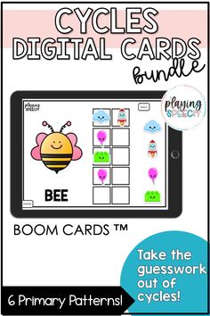 the bee game for children to learn how to use it with their own text and pictures