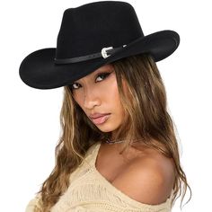 PRICES MAY VARY. Premium Felt Fabric: Our cowboy hat, made from 65% cotton and 35% polyester, offers lightweight, breathable comfort for all-day wear. To restore any wrinkles, simply steam above a hot pot and gently reshape (avoid direct contact with the steam iron) Versatile and Fashionable: The hat, with a 22-22.8 in (56-58 cm) circumference and 4.7 in (12 cm) brim, fits most men and women (7-7 1/4). It's a stylish accessory for street fashion, themed parties, music festivals, outdoor events, Cowboy Hat Design, Outback Hat, Western Buckles, Western Women, Felt Fedora, Steam Iron, Cowgirl Hats, Music Festivals, Outdoor Events