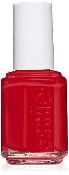 Look and feel like a princess when you slip into this flagrantly luxurious, indulgent red nail polish. Spoiled rotten? You bet. Red Orange Nails, Nail Color Polish, Essie Nail Colors, Orange Nail Polish, Orange Nail, Powder Nail Polish, Hot Pink Nails, Moon Nails, Red Nail Polish