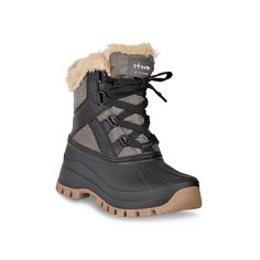 Storm by Cougar-Fury Snow Boot Get the most out of your winter season with the Fury snow boot from Storm by Cougar. The Polar Fleece lining with Thermolite insulation, waterproof construction, and rubber treaded sole ensure a comfortable and secure fit. Click here for Boot Measuring Guide. Womens Shoe, Mid Boots, Snow Boot, Style Winter, Rubber Shoes, Faux Fur Collar, Polar Fleece, Black 7, Snow Boots