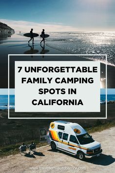 two people standing on the beach with their surfboards in front of them and text overlay