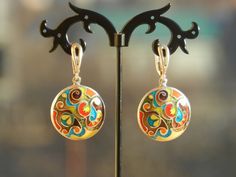 This Dangle & Drop Earrings item by CloisonneEnamelShop has 34 favorites from Etsy shoppers. Ships from Georgia. Listed on May 30, 2023 Multicolor Fusion Sterling Silver Earrings, Multicolor Sterling Silver Fusion Earrings, Colorful Round Earrings Gift, Colorful Round Earrings For Gift, Artistic Enamel Jewelry With Matching Earrings, Elegant Enamel Earrings With Artistic Design, Multicolor Sterling Silver Earrings For Gift, Multicolor Enamel Jewelry Hallmarked, Multicolor Hallmarked Enamel Jewelry