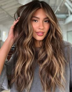 Rambut Brunette, Fall Hair Color Ideas, Platinum Blonde Hair Color, Highlights Balayage, Brown Hair Looks, Brown Hair Inspo, 2024 Ideas, Brunette Hair With Highlights, Fall Hair Color For Brunettes