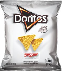 doritos tortilla chips with white cheddar and black pepper flavor