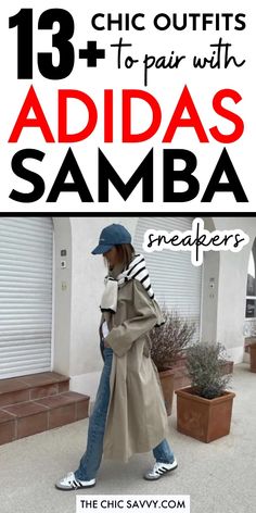 Adidas Samba sneakers come in a variety of colors and styles, making them perfect for mixing and matching with anything in your wardrobe. Here are some of my favorite Adidas Samba Sneaker outfits that you can easily recreate. Whether it's summer, spring, or winter, find inspiration for casual, street style, and chic looks featuring white, black, green, and OG Adidas Sambas. Elevate your style with these versatile and trendy Adidas Samba outfit ideas. # SneakerOutfits #adidassambasoutfits #adidassambaoutfitwomen #adidassambaoutfitsummer #adidassambaoutfitspring #adidassambacasual #adidassambastreetstyle #adidassambawinter #adidassambablack #adidassambaog #adidassambagreen #adidassambawhite