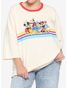 Paramore Shirt, Supernatural Shirt, Plus Size Disney, Plus Size Hot, Disney T Shirt, Her Universe, Plus Size Brands, Stripe T Shirt, Disney T