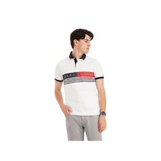 You'll look effortlessly stylish in this men's Tommy Hilfiger polo. You'll look effortlessly stylish in this men's Tommy Hilfiger polo. FEATURES Short sleeves Button front closure Ribbed cuffsFIT & SIZING Classic fitFABRIC & CARE Cotton Machine wash Imported Size: XL Tall. Color: White. Gender: male. Age Group: adult. Tommy Hilfiger Polo, Big & Tall, This Man, Bottoms Pants, Short Pants, Fabric Care, Everyday Fashion, Tommy Hilfiger, Men's Polo Shirt