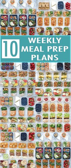 the top ten meal prep plans