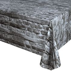 an image of a table cloth that is made out of stone wallpaper or bricks