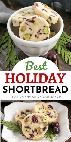 the best holiday shortbreads that skinnyy chick can bake are easy to make