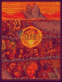 the cover art for dune by person