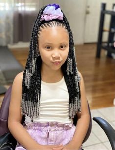 Tan Skin Blonde Hair, Cute Braided Hairstyles, Braided Ponytail Hairstyles, Girls Hairstyles Braids, Girls Braids, Black Kids Hairstyles, Braids For Kids