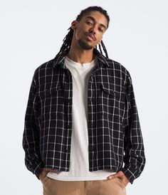 Soft, durable and made from 100% organic cotton body fabric, the relaxed-fit Men’s Valley Twill Utility Shacket is primed for adventures from the backyard to the backcountry. Men's Men's Jackets & Vests [North Face, Northface, thenorthface, the northface, TNF, tnf] Active Tank Tops, Men's Jackets, Fit Men, Boys Accessories, Hiking Women, Boy Shoes, Casual Sweatshirt, Dresses With Leggings, Socks Women