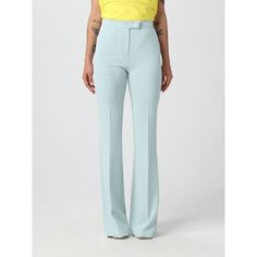 Spring/Summer 2023 Twinset Pants Woman Mint Size Type: It Sku: Gig-231tp2394 ~ 00625 Welcome To The Official Luosophy Poshmark Closet! Luosophy Is A Luxury Brand Reselling Company Founded In San Diego, Ca From 2016. All Our Products Are Imported From Italy And Sold In The Usa. We Do Our Best To Provide High Fashion, Luxury Items At Affordable Prices. We Guarantee All Our Products Are 100% Authentic. Shop With Us And You Will Forget About Shopping At Department Or Brand Name Stores. Our Prices Wi Chic Elastane Pants For Summer, Elegant Summer Wide Leg Elastane Pants, High-waisted Elastane Wide Leg Pants For Summer, Summer Wide Leg Elastane Pants For Work, Elegant Mid-rise Summer Pants, Elegant Mid-rise Bottoms For Summer, Modern Summer Office Bottoms, Pants Woman, Spring Summer 2023