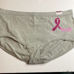 A Full Brief In Soft, Stretchy Cotton With A Wide Elastic Waistband. Classic Fit Sits At The Waist. Full-Coverage. Machine Wash 93% Cotton/7% Spandex If You’re A Survivor, Sister, Mother, Friend, Wife, Woman, Warrior, Or Want To Show Your Support Here’s One Way To Rock The Pink. Panty Is New With Tags And Available In Various Sizes From Lane Bryant. 4x = 26/28 3x = 22/24 2x = 18/20 Bundle For Best Deals! Woman Warrior, Lace Back, Pink Ribbon, Boy Shorts, Lane Bryant, The Pink, Pink Grey, Stretch Cotton, Women's Intimates